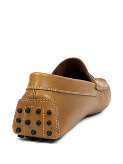 gommino leather loafers