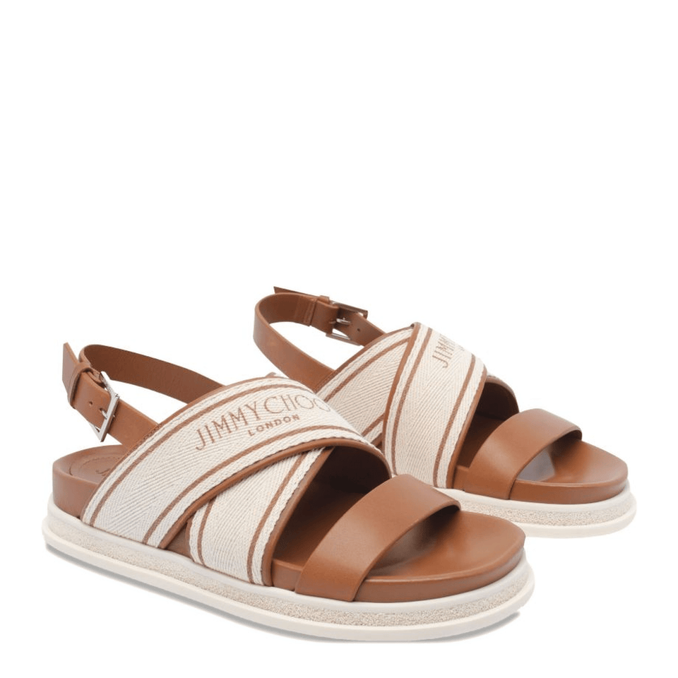 Joa Flat Canvas Sandals