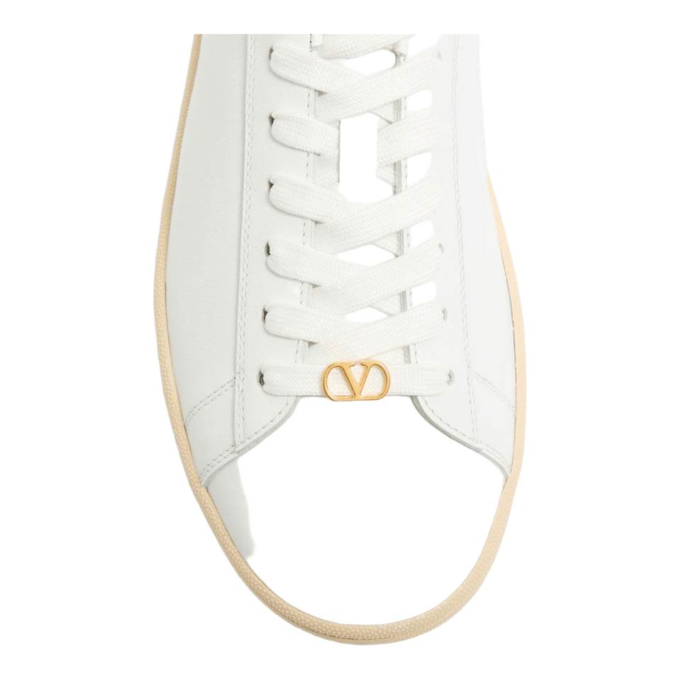 Royco Leather Sneakers - White