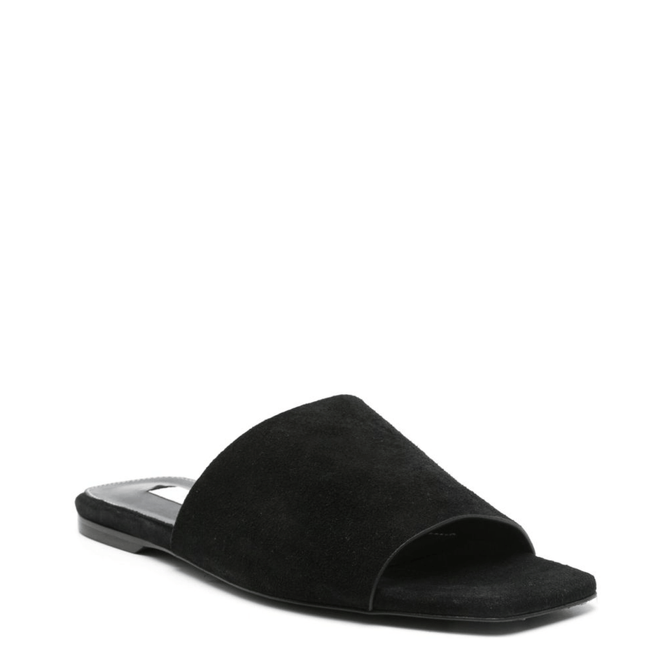 Flat Sandals - Black