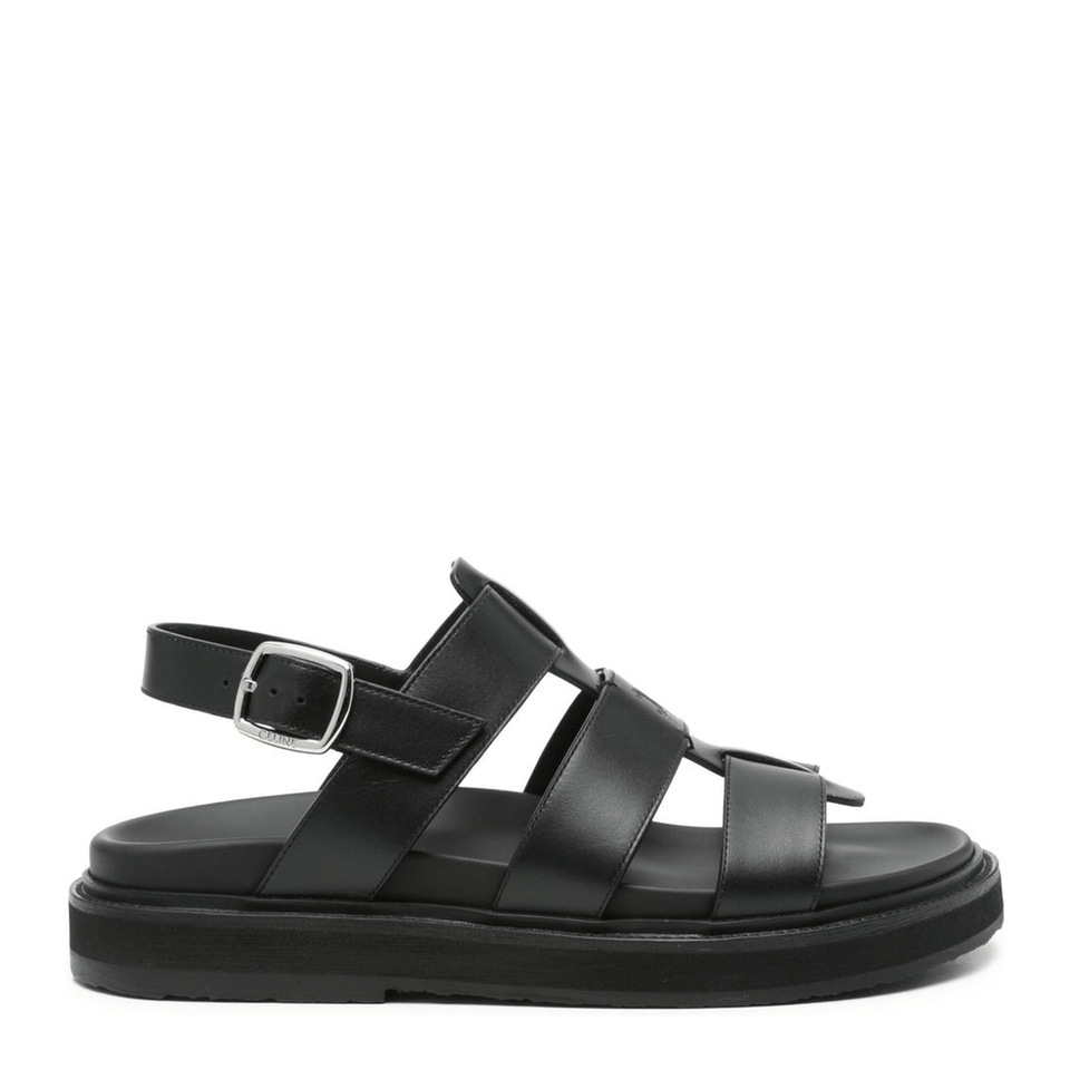 Cage Leather Sandals