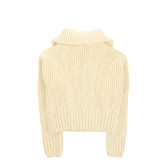 Half-zip Knit Ivory
