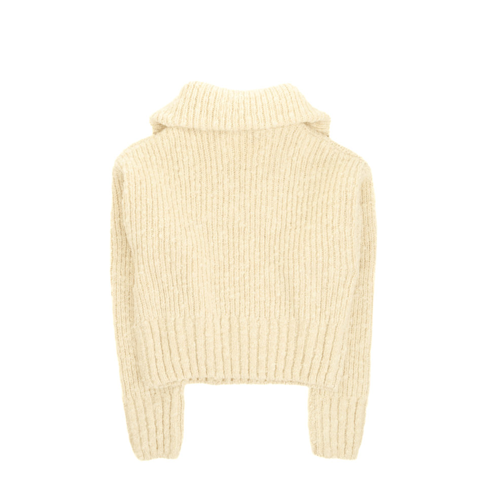 Half-zip Knit Ivory
