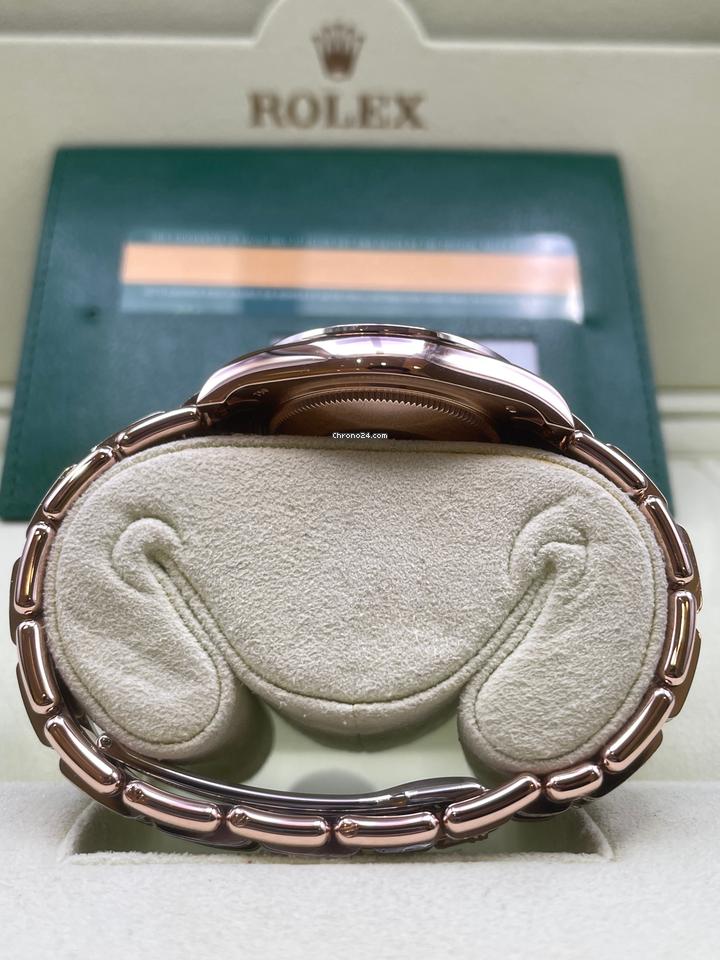 Rolex | Datejust | 81285 | Rose gold | 34 mm | Rose gold | Pink | Automatic