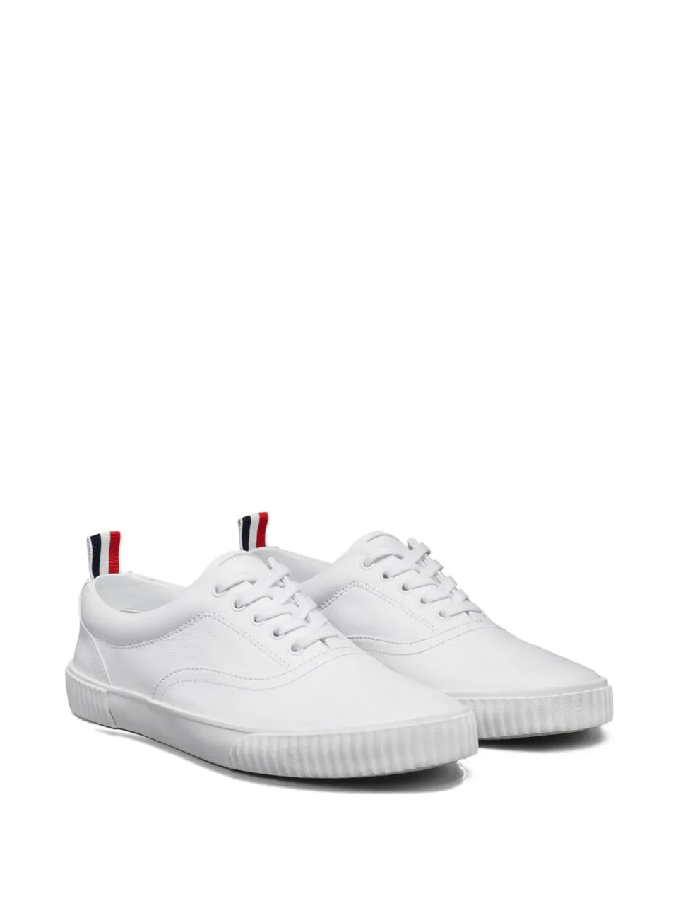 panelled grosgrain loop sneakers