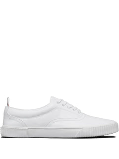 panelled grosgrain loop sneakers
