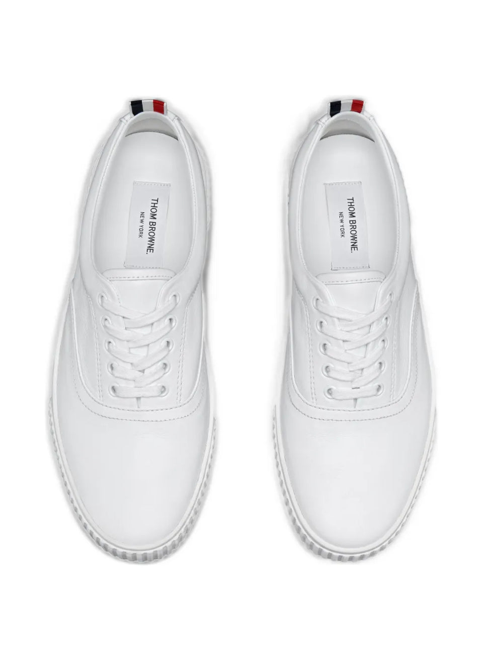 panelled grosgrain loop sneakers