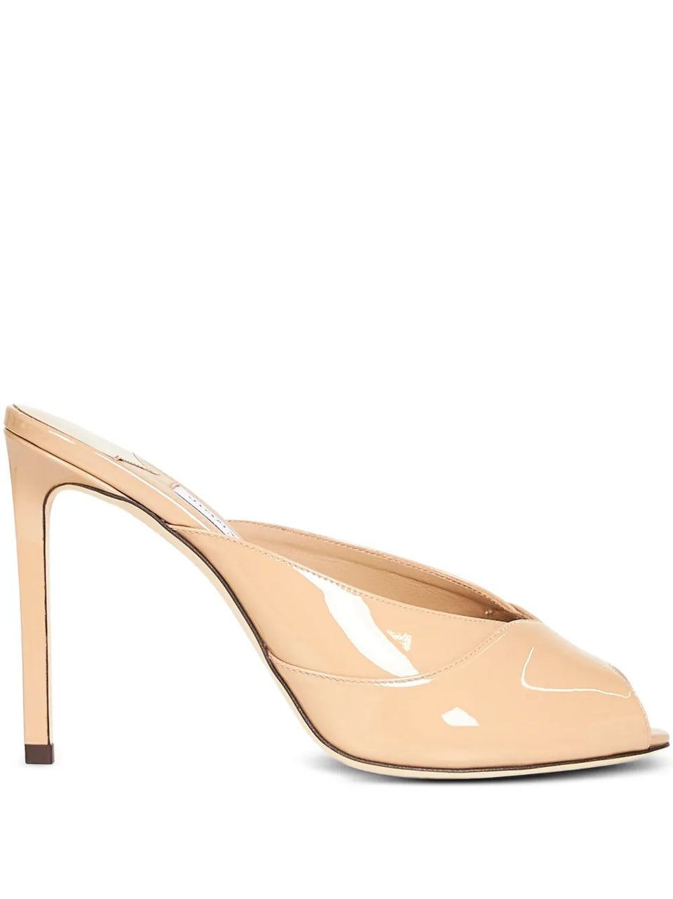 100mm Brigitte Mule heeled sandals