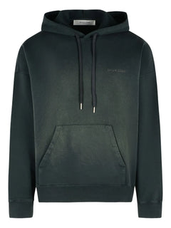 drawstring logo-embroidery Hoodie
