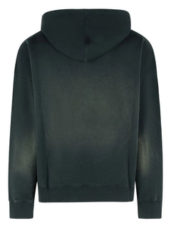 drawstring logo-embroidery Hoodie