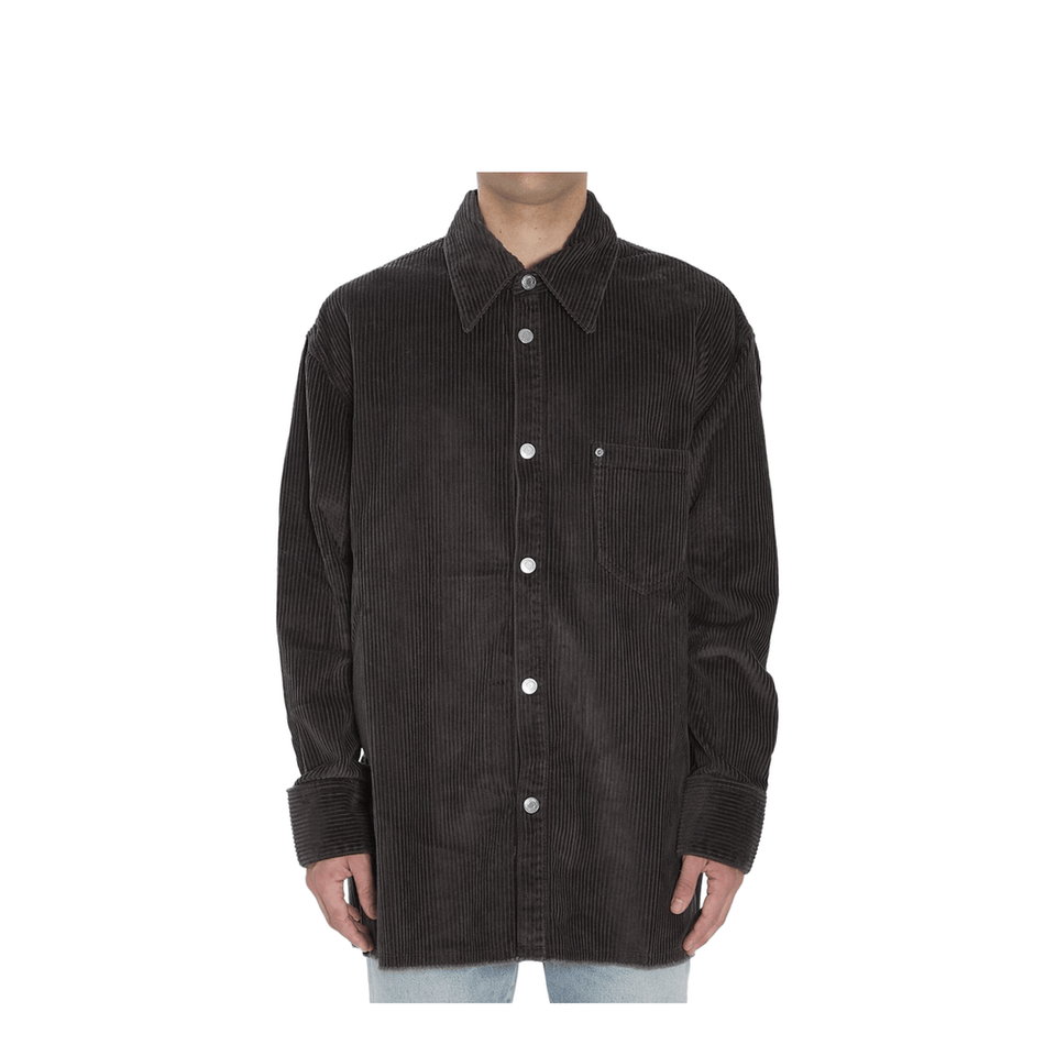 Corduroy Velvet Overshirt