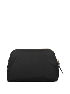 logo-plaque make-up bag