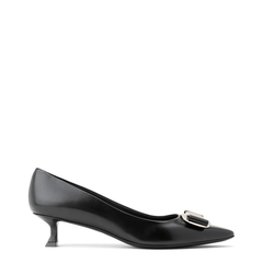 Black New Vara Leather Pumps