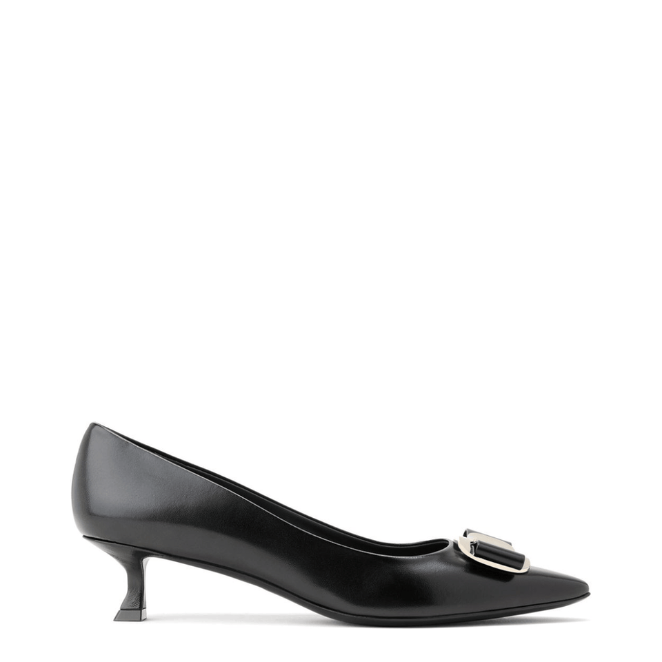 Black New Vara Leather Pumps