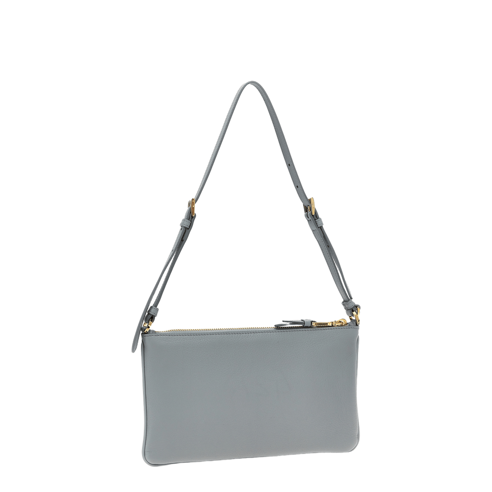 Leather Pouch Opaline