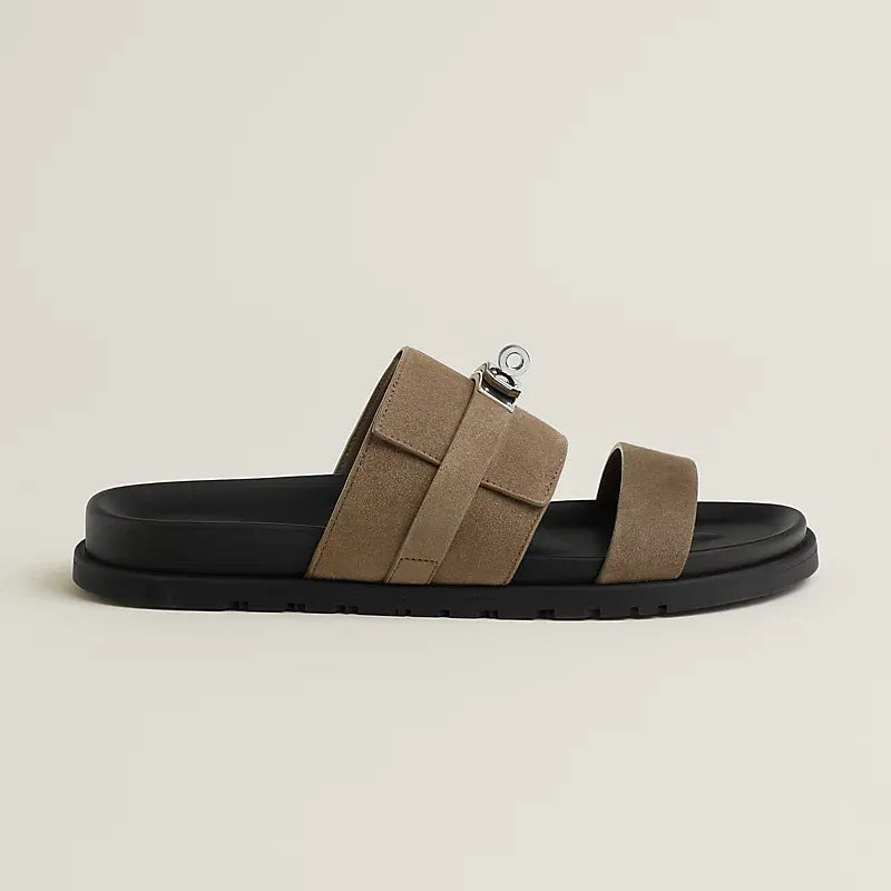 Hermes Jackson sandal étoupe