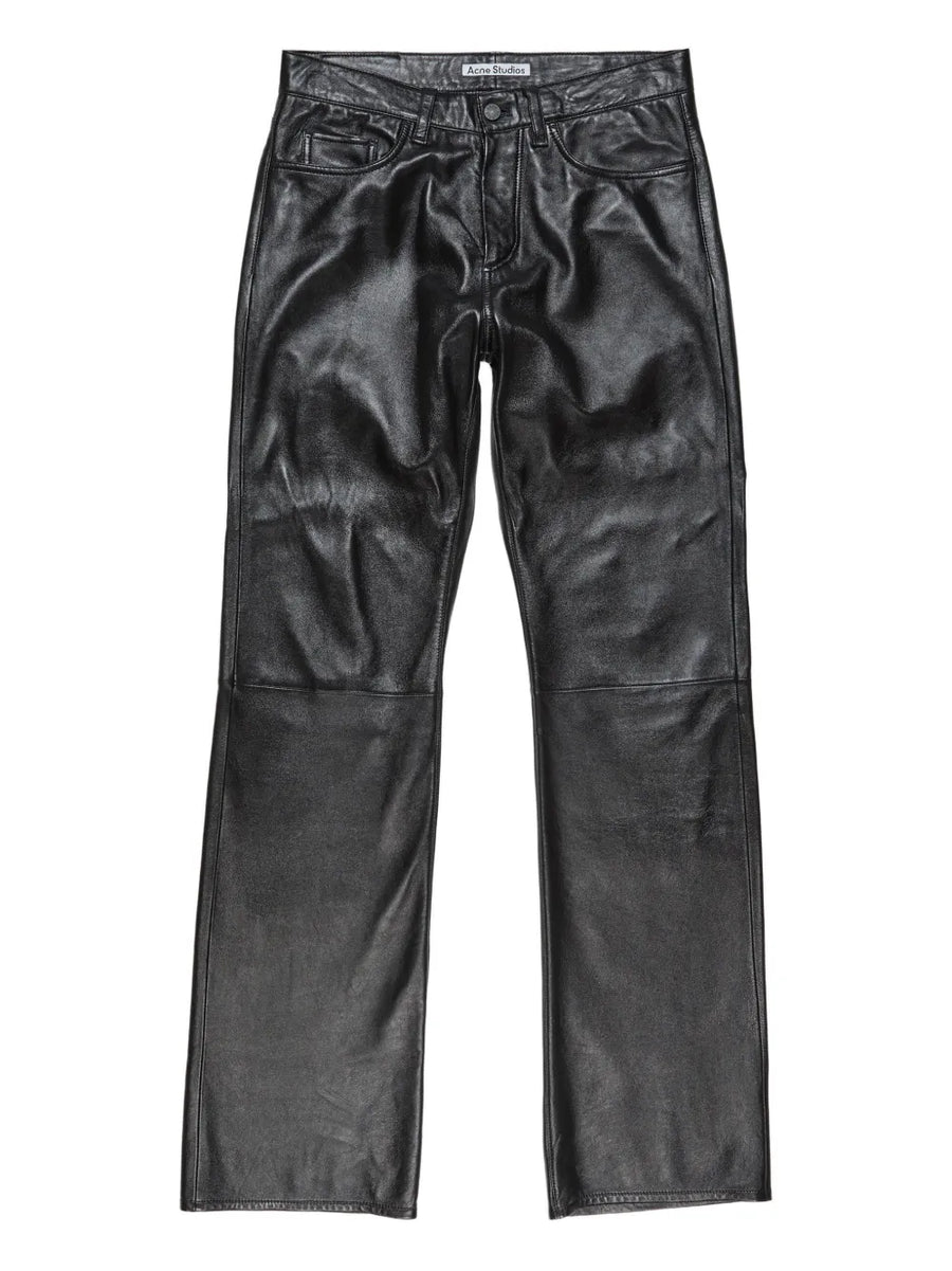 lamb leather trousers