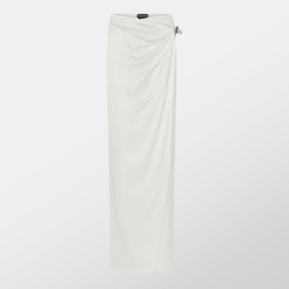 Silk Maxi Skirt