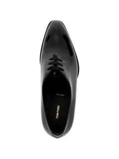patent leather vincent evening wholecut oxford shoes