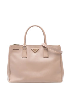 2000-2025 Medium Saffiano Lux Galleria Double Zip satchel