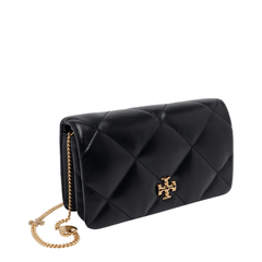 Kira Charm Diamond Quilt Chain Wallet Bag