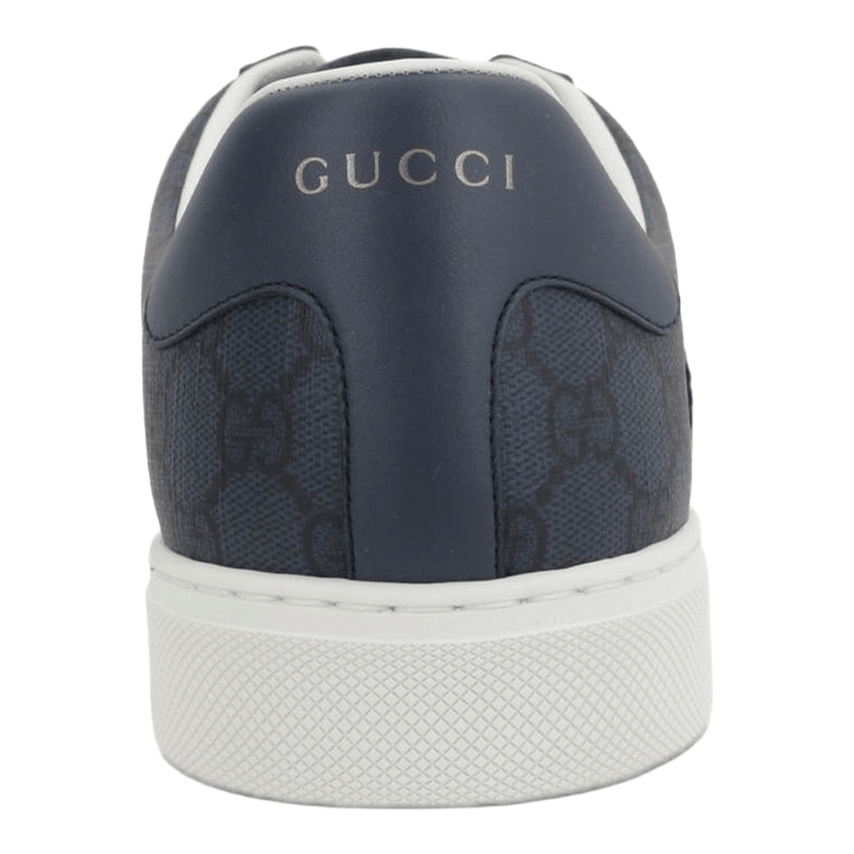 Ace Sneaker with Web in Blue GG Supreme