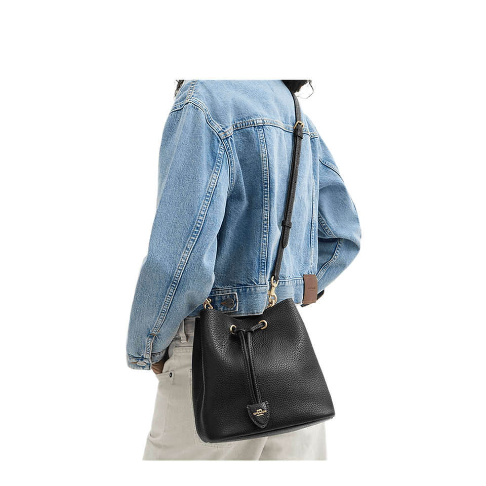 Rowan Bucket Bag - Black