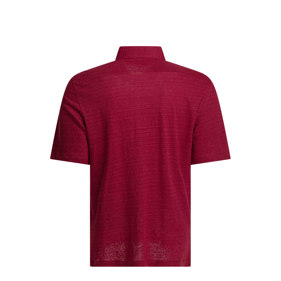 Men's Jersey Polo Shirt - Red