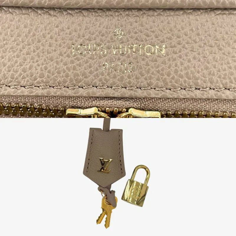 C553 - LOUIS VUITTON Gray Monogram Empreinte Vanity Bag
