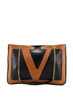 Viva Superstar Chain Leather Medium tote bag