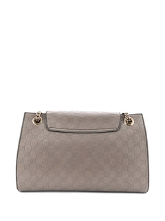 Emily Chain Flap Guccissima Leather Large shoulder bag