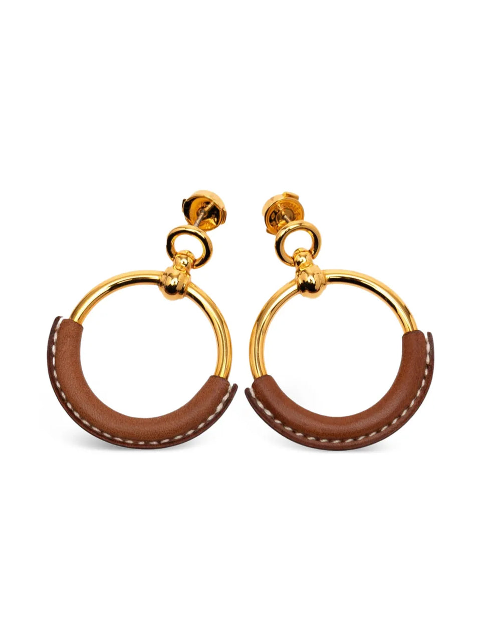 2021-2025 Gold Plated Barenia Loop Earrings costume earrings