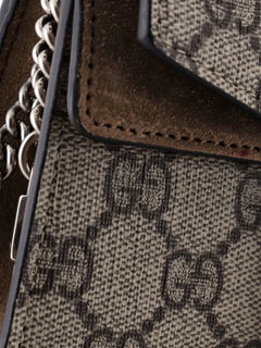 Dionysus Bag GG Coated Canvas Super Mini crossbody bag