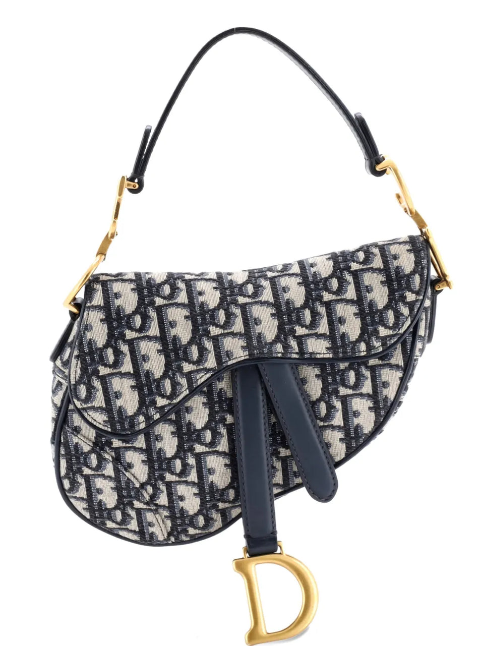 Saddle Handbag Oblique Canvas Mini shoulder bag