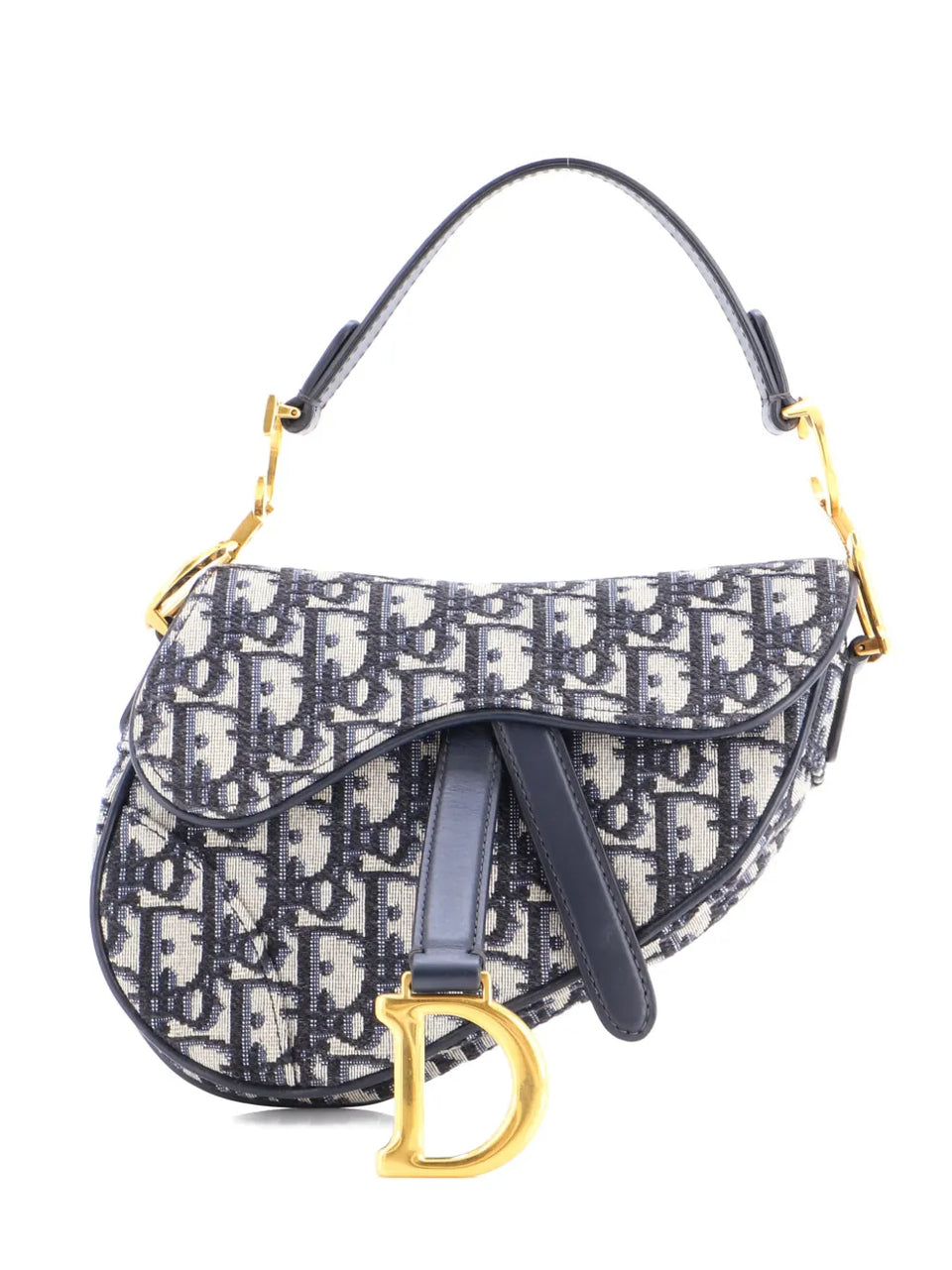 Saddle Handbag Oblique Canvas Mini shoulder bag