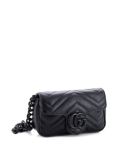 GG Marmont Flap Matelasse Leather belt bag