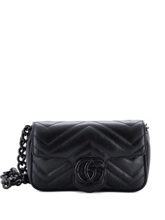 GG Marmont Flap Matelasse Leather belt bag