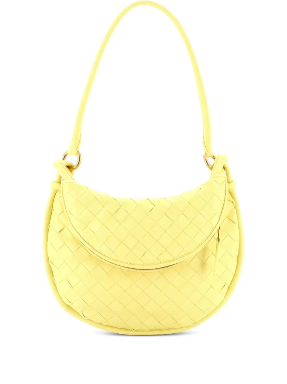 Gemelli Intrecciato Leather Small shoulder bag