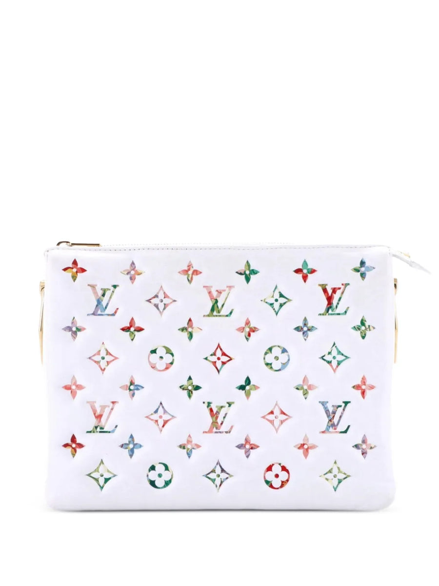 Coussin Bag Monogram Flower Embossed Lambskin PM crossbody bag