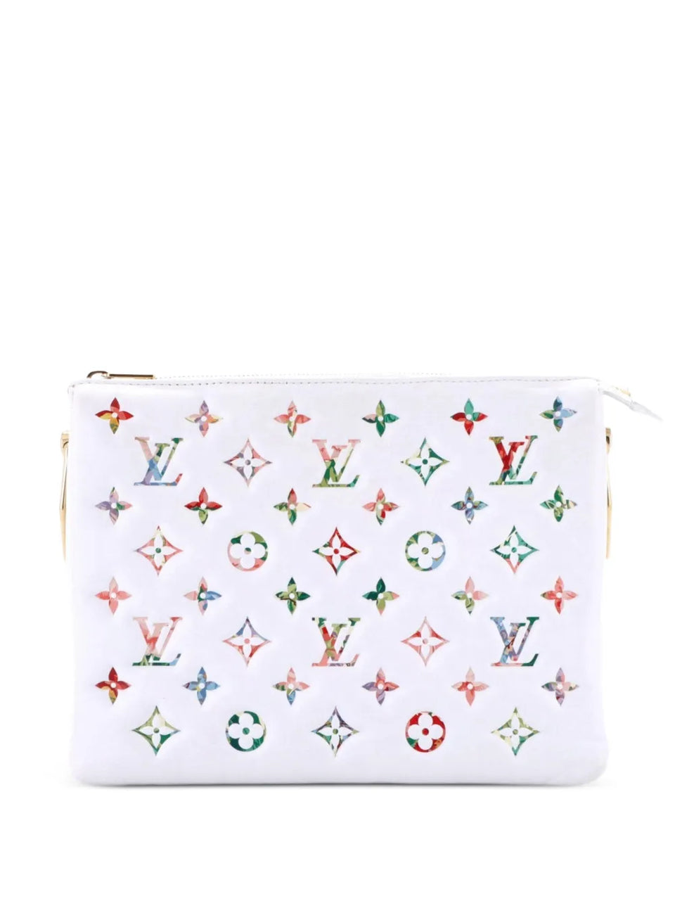 Coussin Bag Monogram Flower Embossed Lambskin PM crossbody bag