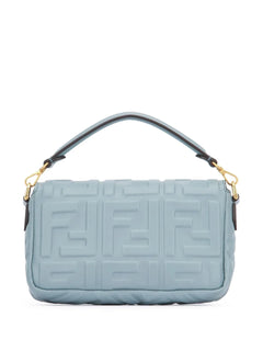 mini Baguette embossed-logo shoulder bag