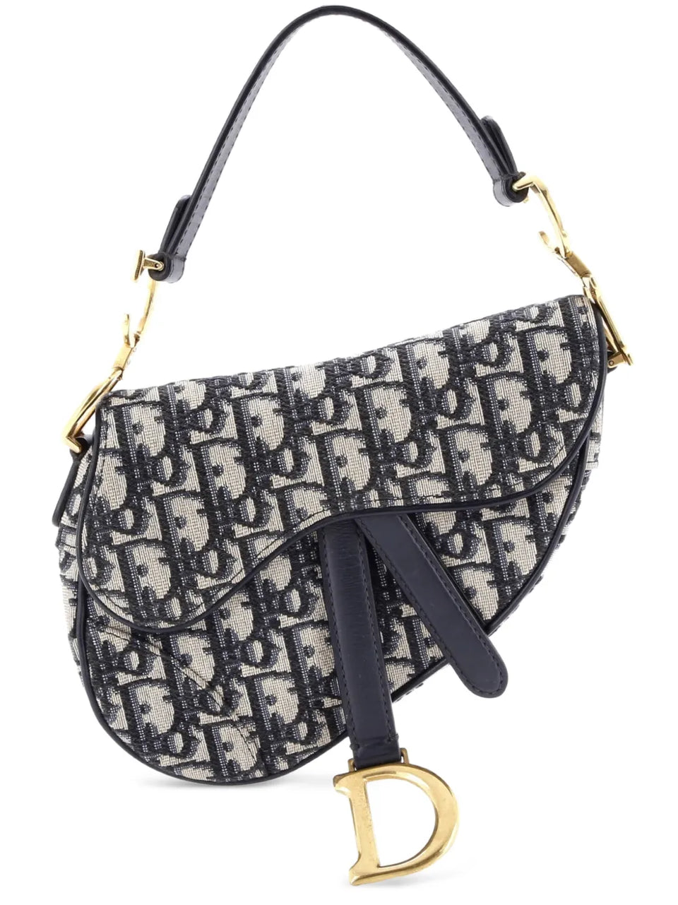 Saddle Handbag Oblique Canvas Mini shoulder bag
