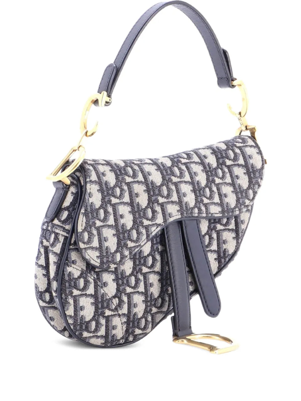 Saddle Handbag Oblique Canvas Mini shoulder bag
