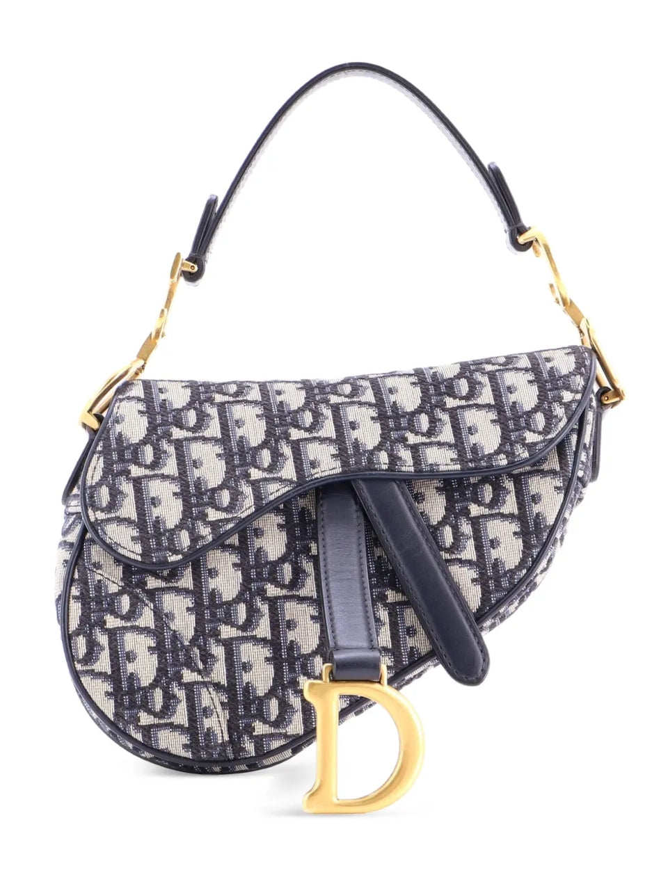 Saddle Handbag Oblique Canvas Mini shoulder bag