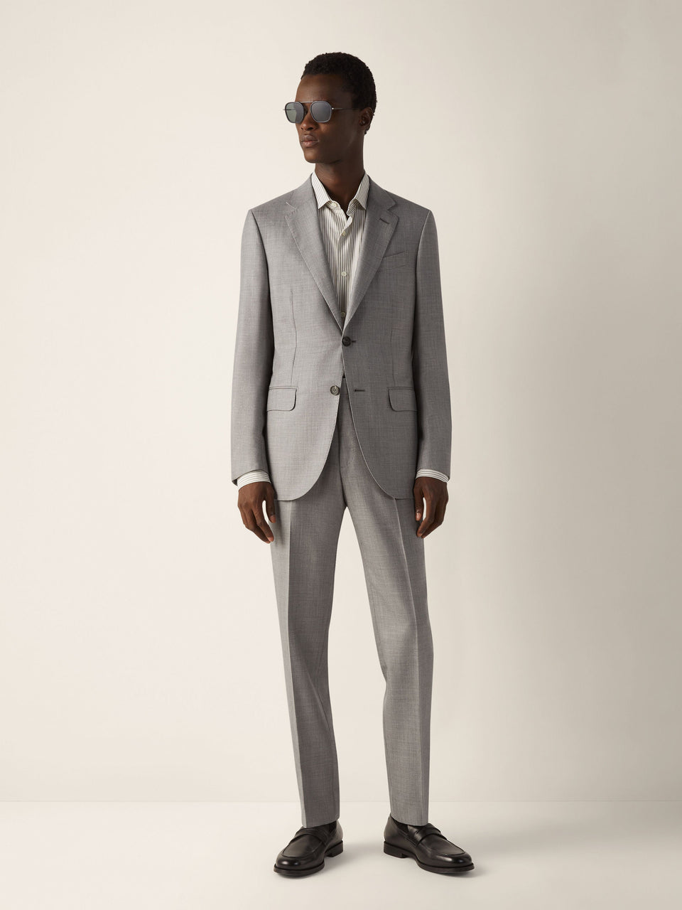 Zegna Grey Oasi Cashmere Suit
