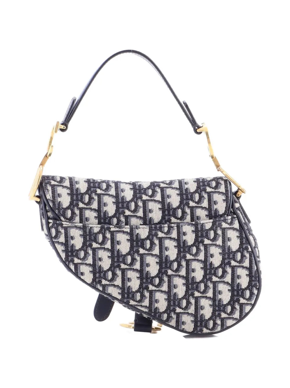Saddle Handbag Oblique Canvas Mini shoulder bag