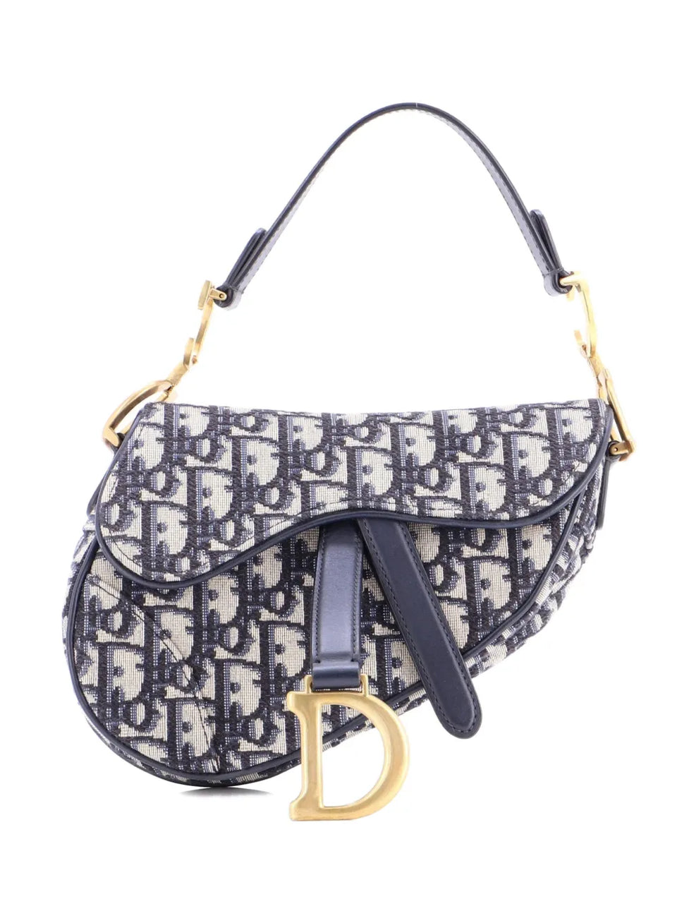 Saddle Handbag Oblique Canvas Mini shoulder bag
