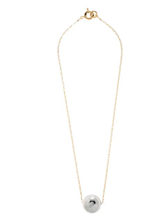 sphere-pendant necklace