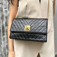 RA595 - CHANEL Vintage Green Lambskin Crystal Embellished Flap Bag