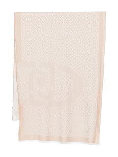 monogram scarf